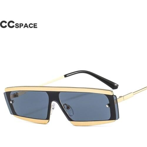 46655 One Lens Fashion Super Cool Sunglasses Men Women Shades UV400 Vintage Glasses