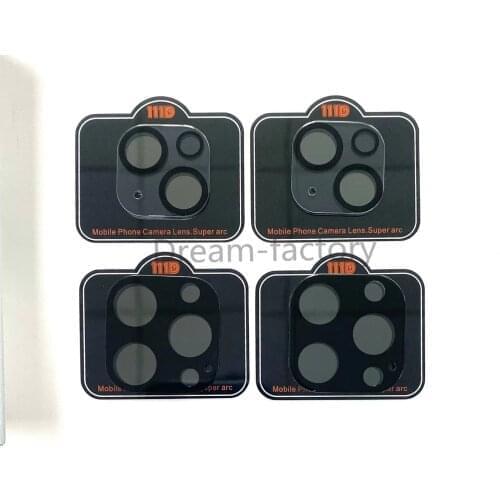 500PCS 111D Tempered Glass Camera Lens Protector for iPhone 12 13 Mini 11 Pro Max
