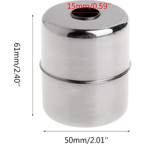 51*61*15mm Stainless Steel Ball Float Magnetic Floating Level Switch Flow Sensor