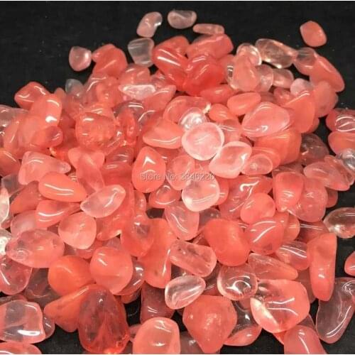 7-9mm 1000g Natural Red melting stone Chakra Healing Reiki Fengshui Decoration
