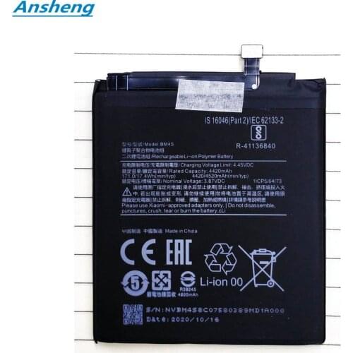 Ansheng Xiaomi Redmi 10X Pro 5G Phone Batteries