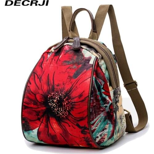 Женские маленькие рюкзаки DECRJI China At AliExpress