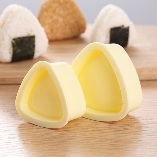 DIY Sushi Mold Triangular Rice Ball Mold Onigiri Mold Sushi Maker Kit Food Press Mould Japanese Kitchen Bento Accessories