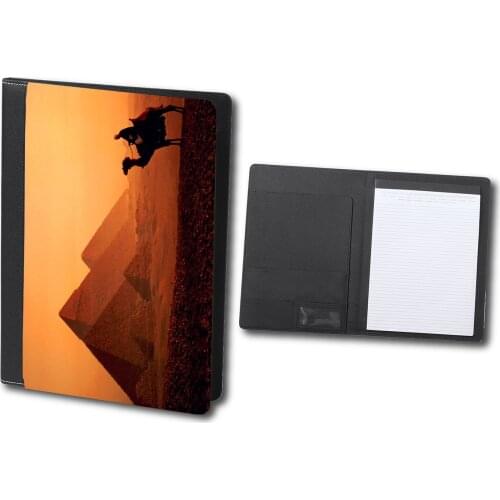 MERCHANDMANIA elegant folder Great pyramid Egypt GIZA school material child office custom Institute