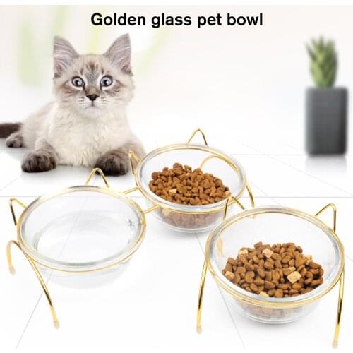 Hot Non-slip Cat Bowls Double Pet Bowls With Raised Stand Pet Food and Water Bowls For Cats Dogs Feeders Pet Products Cat Bowl