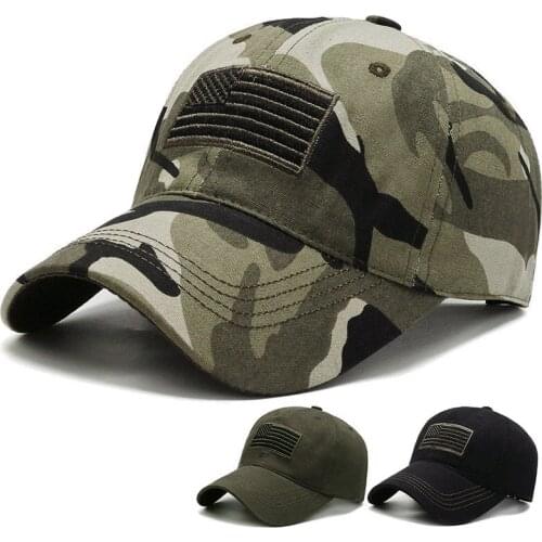 Flag Embroidery Hat Thin Blue Line Flag Low Profile Tactical Hats Embroidered Cap Outdoor Sport Cycling Running Hats