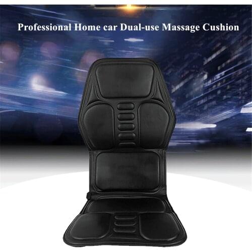 Car Home Full Body Massage Cushion Neck Back Waist Pain Relief Lumbar Support Vibrate Mattress Massage Chair Relaxation Mat Seat