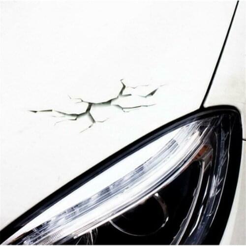 Fashion Car Stickers 3D Stereo Anime Funny Creative Personality Simulation Stickers Car Styling Accessories