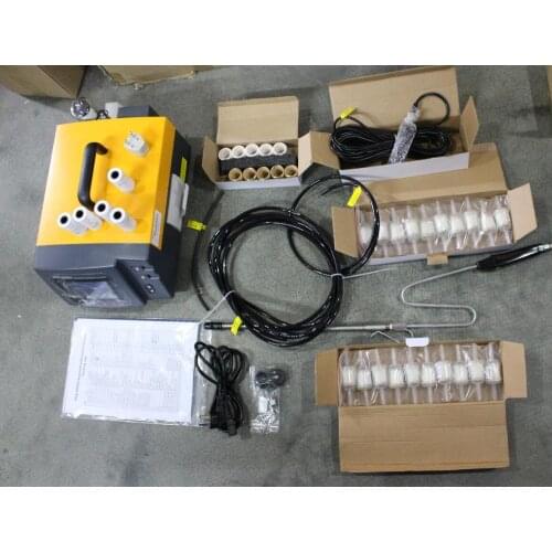 NHA-406EN Automotive Exhaust Gas Analyzer NHA406 110V/220V car auto smoke waste gas volume detector tester