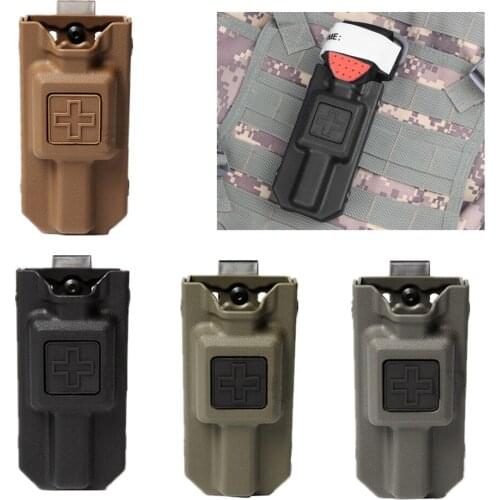 Outdoor tools Hunting Application Tourniquet Case Molle EMT Tourniquet Carrier Pouch Tourniquet Storage Box Holder Case pouch