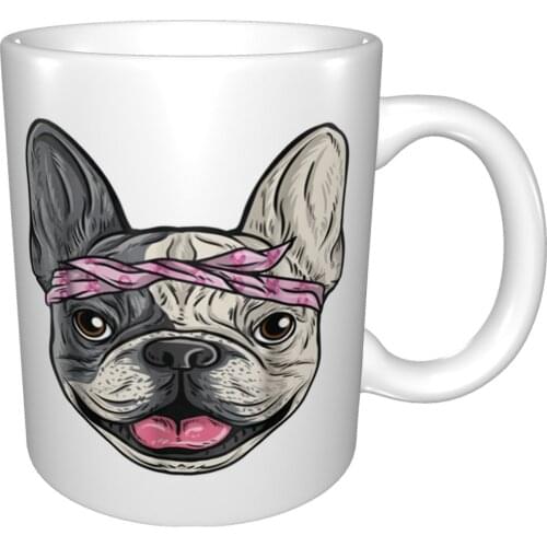 Breast Cancer Survivors French Bulldog Gifts 1 Mug Coffee Cup Coffee Mug Shot Glasses Grandma Gift