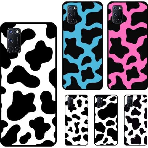 Cow Print Phone Case For OPPO A91 A83 A15 A92 A72 A52 A5S A3S A1K F5 F7 A5 A9 A53 A31 2020 Reno 2 Z
