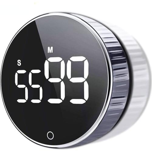 LED Digital Kitchen Timer For Cooking Shower Study Stopwatch Alarm Clock Magnetic Electronic Cooking Countdown Time Timer