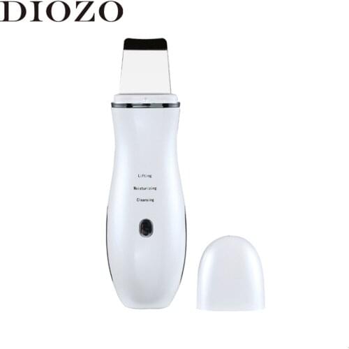 Ultrasonic Skin Scrubber Face Deep Cleaning Machine Peeling Shovel Face Skin Lift Scrubber Facial Pore Cleaner Beauty Instrument