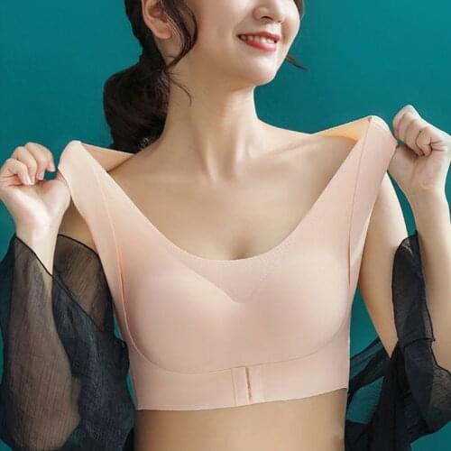 Ladies Posture Correction Bra Fitness Vest High-end Simple Underwear Pure Color Underwear Functional Underwear