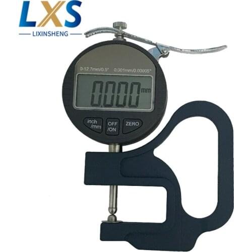 0-12mm Digital Display Microns Thickness Gauge BY05 Micrometer Thickness Meter For Foam