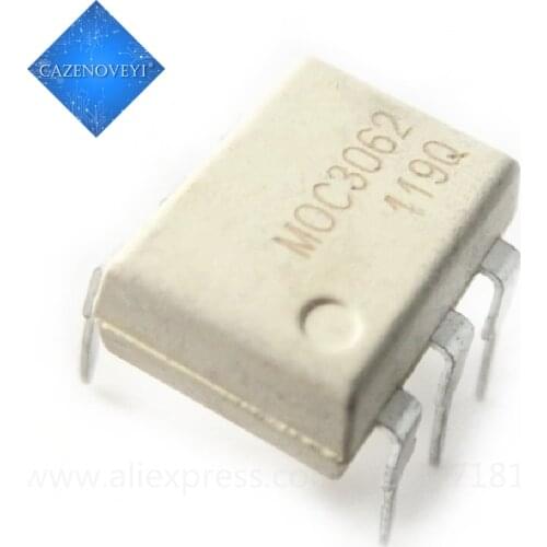 10pcs/lot MOC3062 3062 DIP-6 In Stock