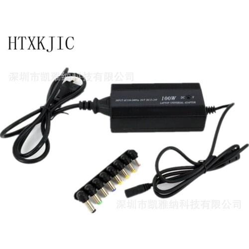 100w Multifunctional laptop AC DC power adapter car charger for laptop/Mobile Phone/Notebook with USB Power supply 15connector