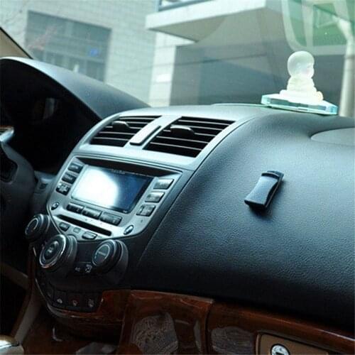 2pcs Black Car Sunglasses Ticket Pen Card Holder Clips Glasses Sun Visor Mount Card Holder Eyeglasses Accessories