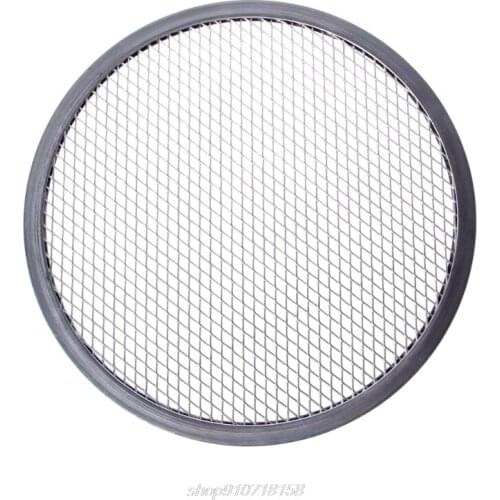 Aluminum Mesh Grill Pizza Screen Round Baking Tray Net Kitchen Tools Ovens Kit J21 21 Dropshipping