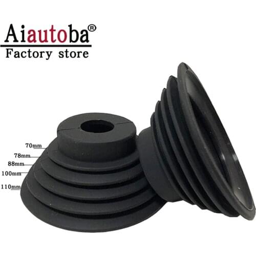 80mm 70mm Car Headlamp Dust Cover Retrofitting Soft Rubber Waterproof Dustproof Cap Car Headlight Dust Cap 90mm 110mm 95mm