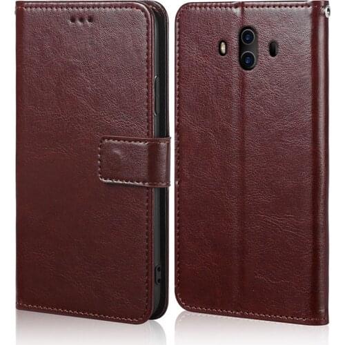 For Huawei Mate 10 Case Magnetic Leather Wallet Flip Card Hold Phone Case for Huawei Mate 10 Cover Coque