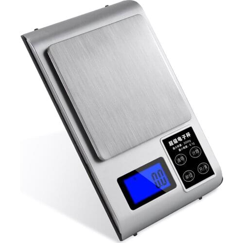 Hand-made coffee electronic weighing precision electronic scale measuring kitchen household food baking bar weighing 3KG