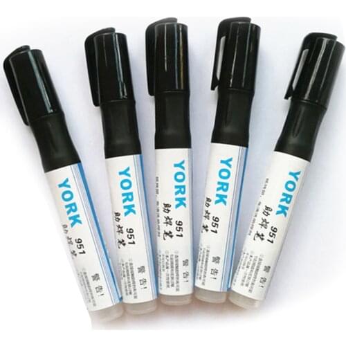 Kester 951 10ml 13cm Non-clean Low-Solid Soldering Rosin Flux Pen For Soldering Solar Panel DIY Power Panel Fpc/pcb/bga