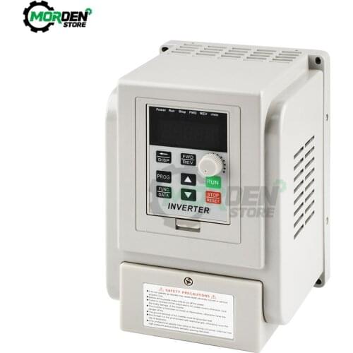 220V VFD 1.5KW 2.2KW 4KW Inverter VFD 2hp3hp Inverter Frequency Converter Frequenc Drive Spindle Speed Controller
