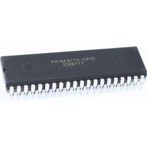 10pcs PIC16F877A-I/P PIC16F877A PIC16F877 16F877A-I/P MICROCHIP DIP40