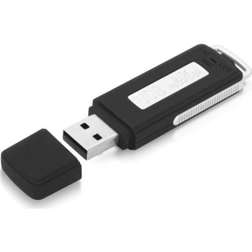 Mini USB Voice Recorder Flash Drive Disk Digital Audio Voice Recorder 70 Hours Portable Mini Recording Dictaphone