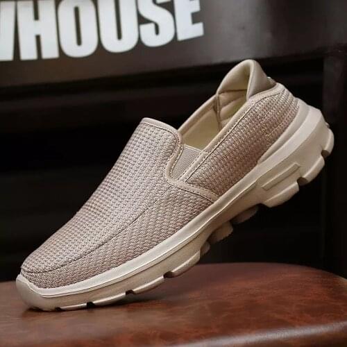 2020 Spring New Shoes Men Slip-on Loafers Flats Shoes Men Breathable Men Casual Shoes Non-Slip Big Size 37-45 Chaussure Homme