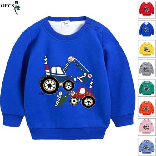 New 7 Colors Winter Add Wool Warm Coat Toddler Baby Kids Boys Girls Clothes Hooded Cartoon Pattern Plain Hoodie Sweatshirt Tops