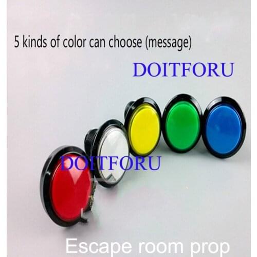 Escape room press keys at the same time prop Reality chamber of escape props button open light lock organs