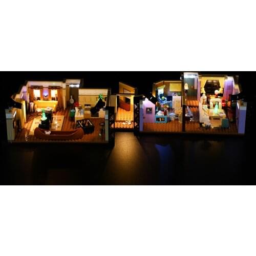 MTELE LED Light Kit For 10292 The Friends Apartments , (NOT Include Building Block Model)