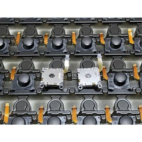 10pcs/lot Original New 3D Analog Joystick for PS Vita PSV 1000 Left Right L R Control Analog Stick White Black Button