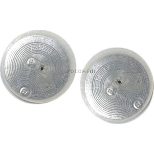 100pcs/pack High Quality Small ISO15693 RFID NFC ICODE SLI Antenna Tags HF White Paper Label Programmable Sticker
