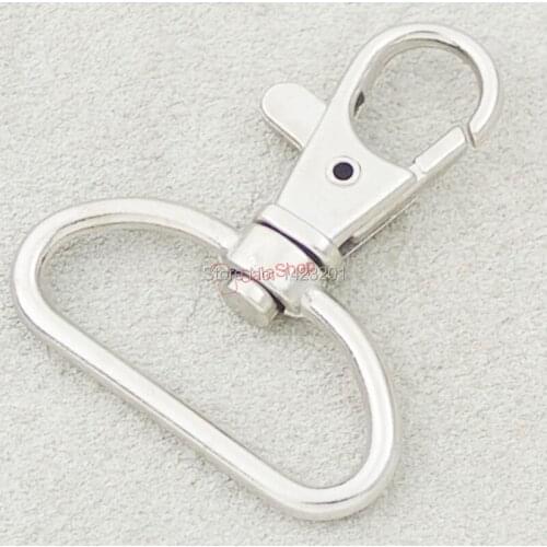 20 pcs / Lot 1.25" 32mm SWIVEL CLIP SNAP Hook TRIGGER for Webbing bag Buckle lanyard F295F3 Free Shipping