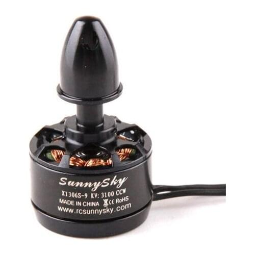 4pcs/lot SUNNYSKY X1306S 3100KV Outrunner Brushless Motor 2xCW/ 2xCCW Combo for RC Mini Quadcopter Multicopter