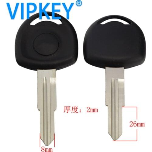 C242 Rubber Chevrolet left blank key