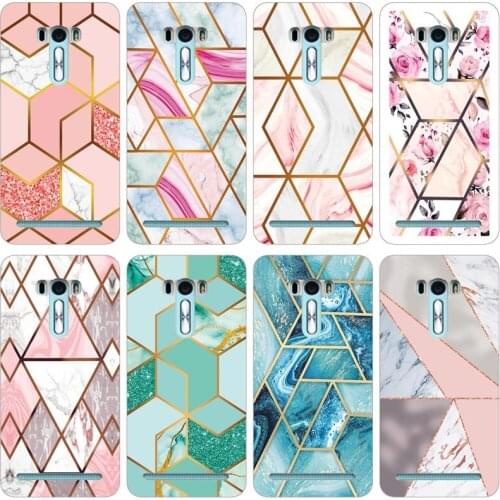 Case for Asus ZenFone 2 Laser ZE500KL Cases Cover Marble Silicon Shells for Asus ZenFone 2 Laser ZE500KL Soft Fundas Bumper