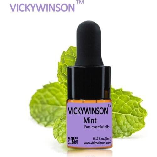 Mint essential oil 5ml Driving Eliminate fatigue Aromatherapy Refreshing bio oil fragrance oil pure essential oils