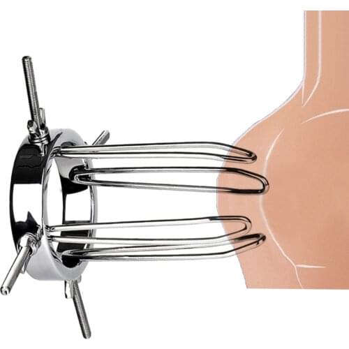 New BDSM Sex Toys Anal Vaginal Dilator Speculum Mirror Adult Metal Anus Pussy Expansion Anal Plug SM toy For Woman Men Device