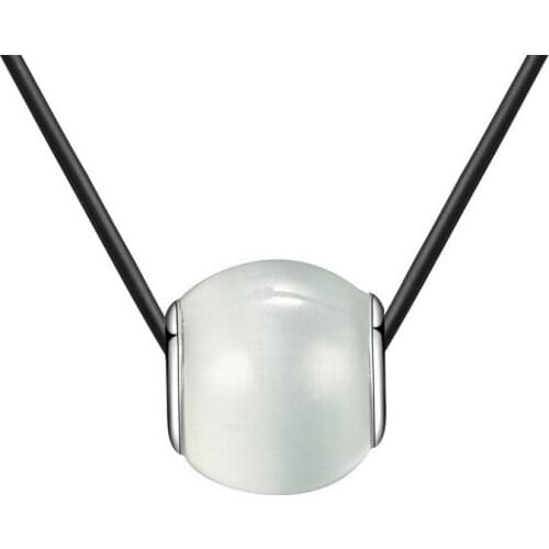 Silver Opal Pendants 100% Real 925 Sterling Silver Pendants White Opal Stone