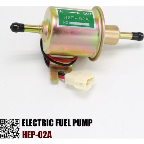 OKC 12V Universal Gas Diesel Inline Low Pressure Electric Fuel Pump HEP-02A