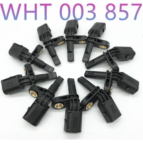 10 Pieces WHT003857 Front Left ABS Wheel Speed Sensor For VW PASSAT B6 Golf 5 MK5 6 MK6 Tiguan Eos A3 S3 Q3 TT Seat Leon Toledo