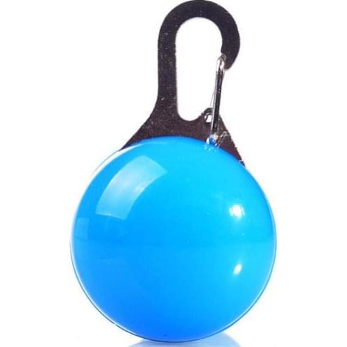 250 Pcs/Lot Wholesale LED Safety Light for Pet Collar Dog Cat Night Walking Flashing Buckle High Vis 7 Colors