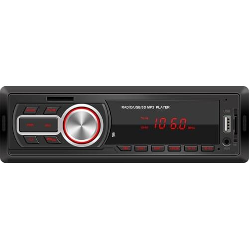 5208E Single 1 DIN Car Radio AUX-in TF Card U Disk Auto Stereo Car Accessories Multimedia Audio MP3 Player Head Unit