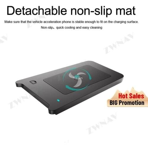 QI Car infrared wireless charger for Buick Envision 2016 2017 2018 intelligent infrared Fast Wireless Charging Car Phone Holder