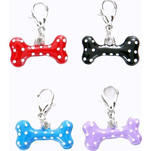 FREE SHIPPING BY DHL 100pcs/lot 2019 New 3D Bone Shaped Keychains Dog Pendant Keyrings for Pet